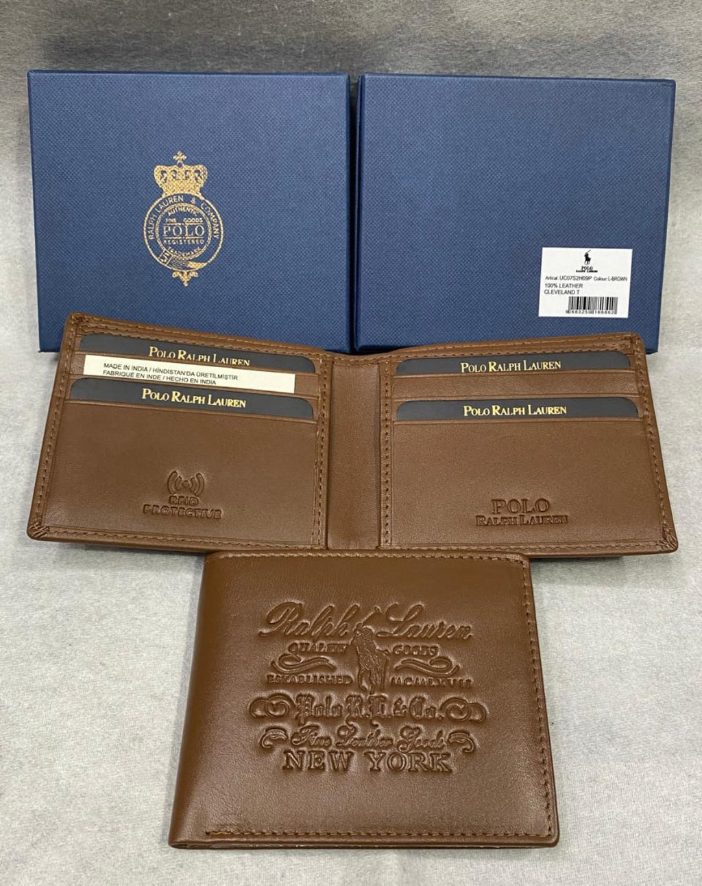 LOP POL Genuine Leather Premium Quality Men’s Wallet 989735