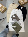 RAZ ZAR Brown Lining Unisex Linnen Pants 990039