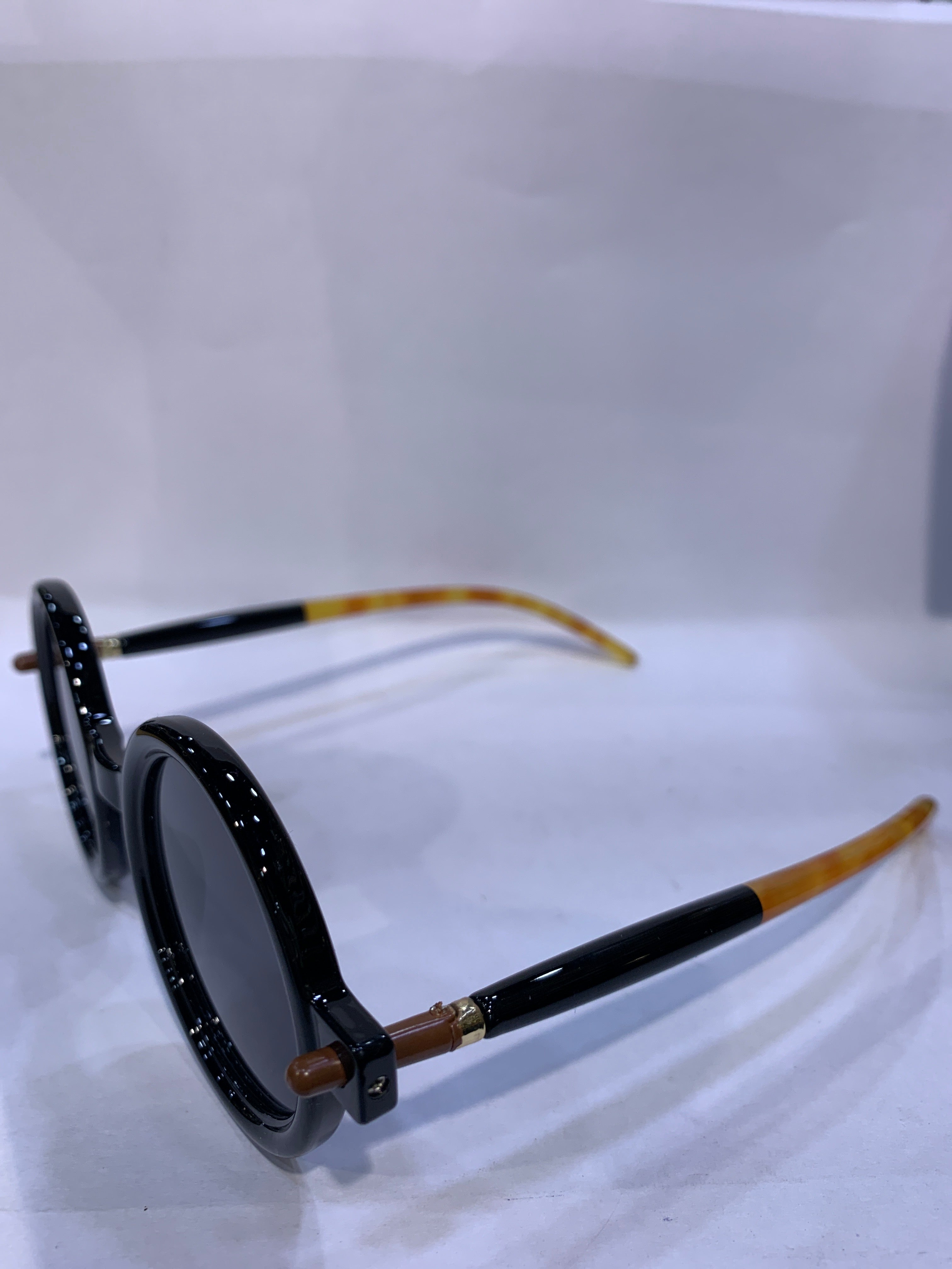 RAM Black Orange Frame Black Shade Unisex Sunglasss SUN 015