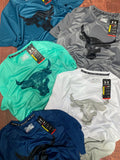 DNU UND Royal Blue Colour Lycra Fitted Dry Fit Unisex TShirt 6935