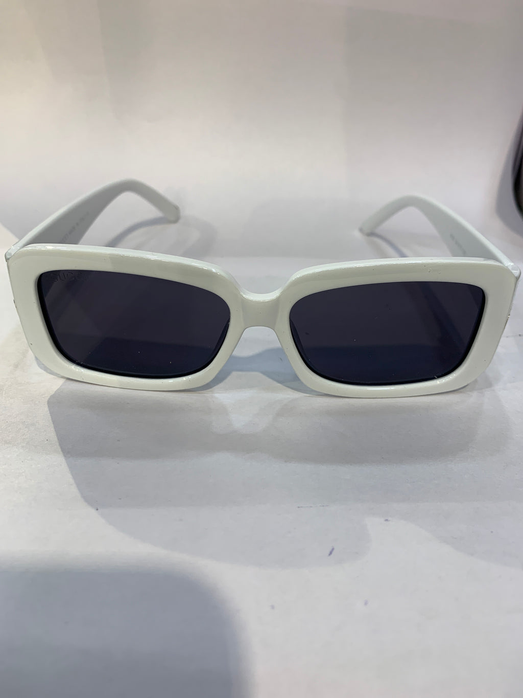 CUG White Frame Black  Shade Unisex Sunglasss 6151 54 17 135