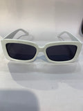 CUG White Frame Black  Shade Unisex Sunglasss 6151 54 17 135
