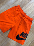 Dark Orange Colour NK KIN NS Lycra Shorts regular Fit 988647