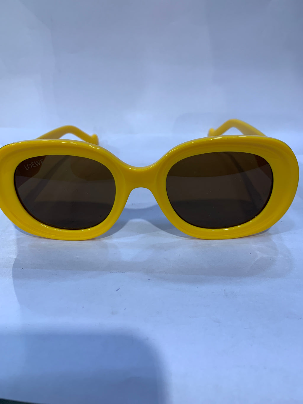 EOL Yellow Frame Black  Shade Unisex Sunglasss 6114 52 22 145