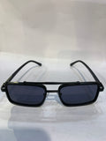 UOL Black Frame Black Shade Unisex Sunglasss ZS98335 50 18 145 CE