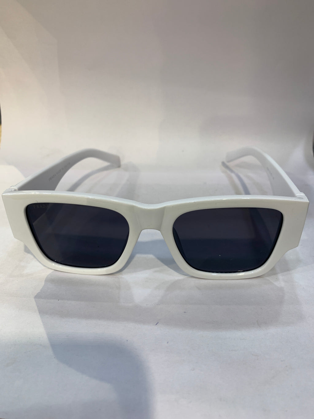 ARP White Frame black Shade Unisex Sunglasss 6092 53 21 145
