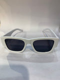 ARP White Frame black Shade Unisex Sunglasss 6092 53 21 145