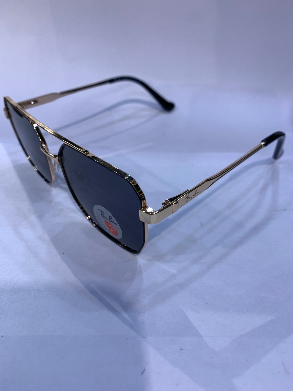 YAR Golden Frame Black Shade Unisex Sunglasss 58421 58 16 145 C3 CE