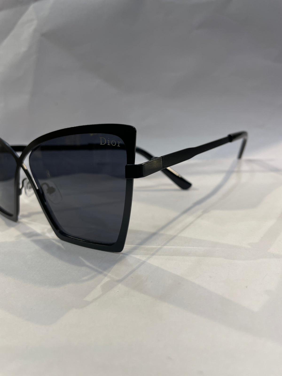 OID DIO Black Frame Black Shade Unisex Sunglasses SUN263