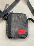 Sob Printed Black Red Heavy premium Quality Unisex Side Sling Bag HB2550#