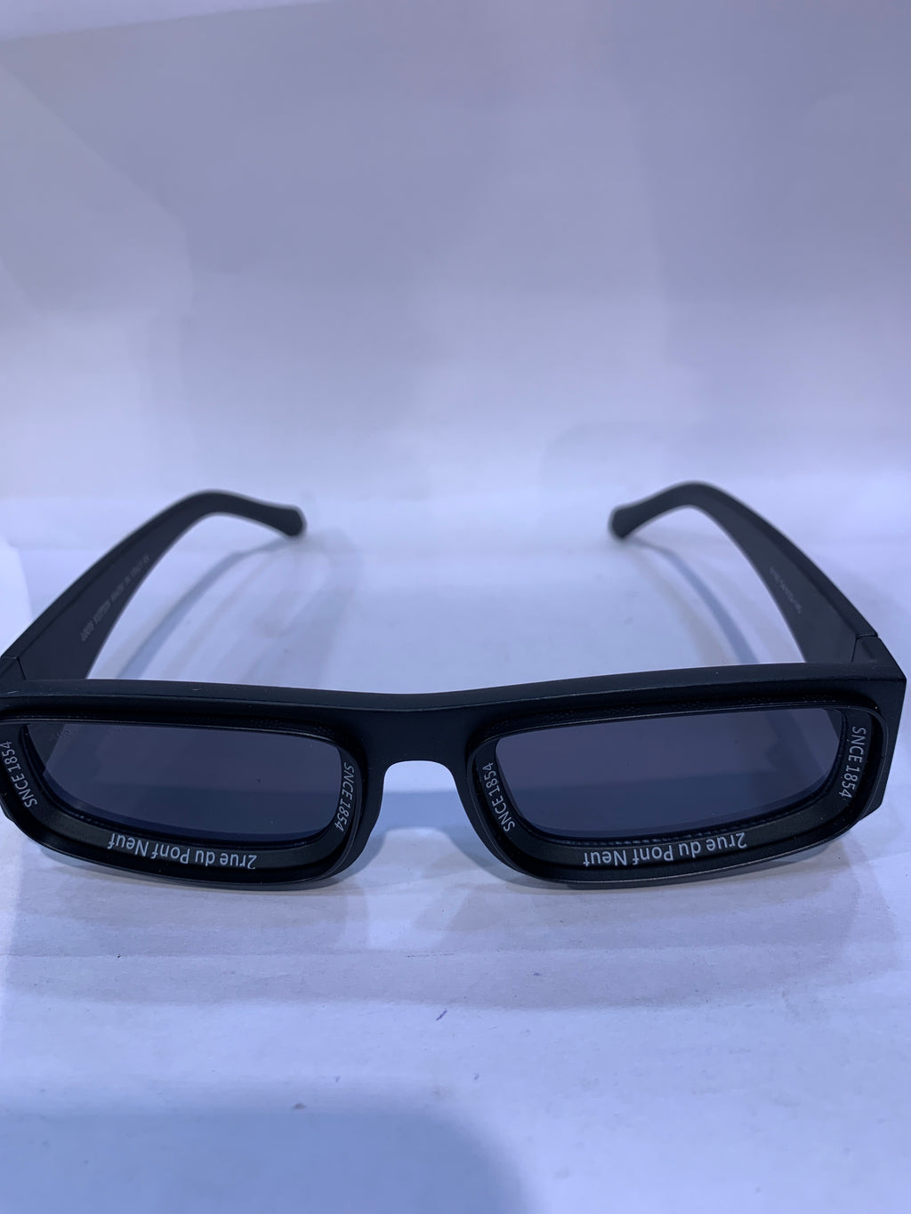 UOL Black Frame Black Shade Unisex Sunglasss 6190 54 22 145