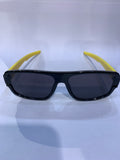 ARP Black Yellow Frame Black Shade Unisex Sunglasss GPS 03 W F 66 16 140 3N