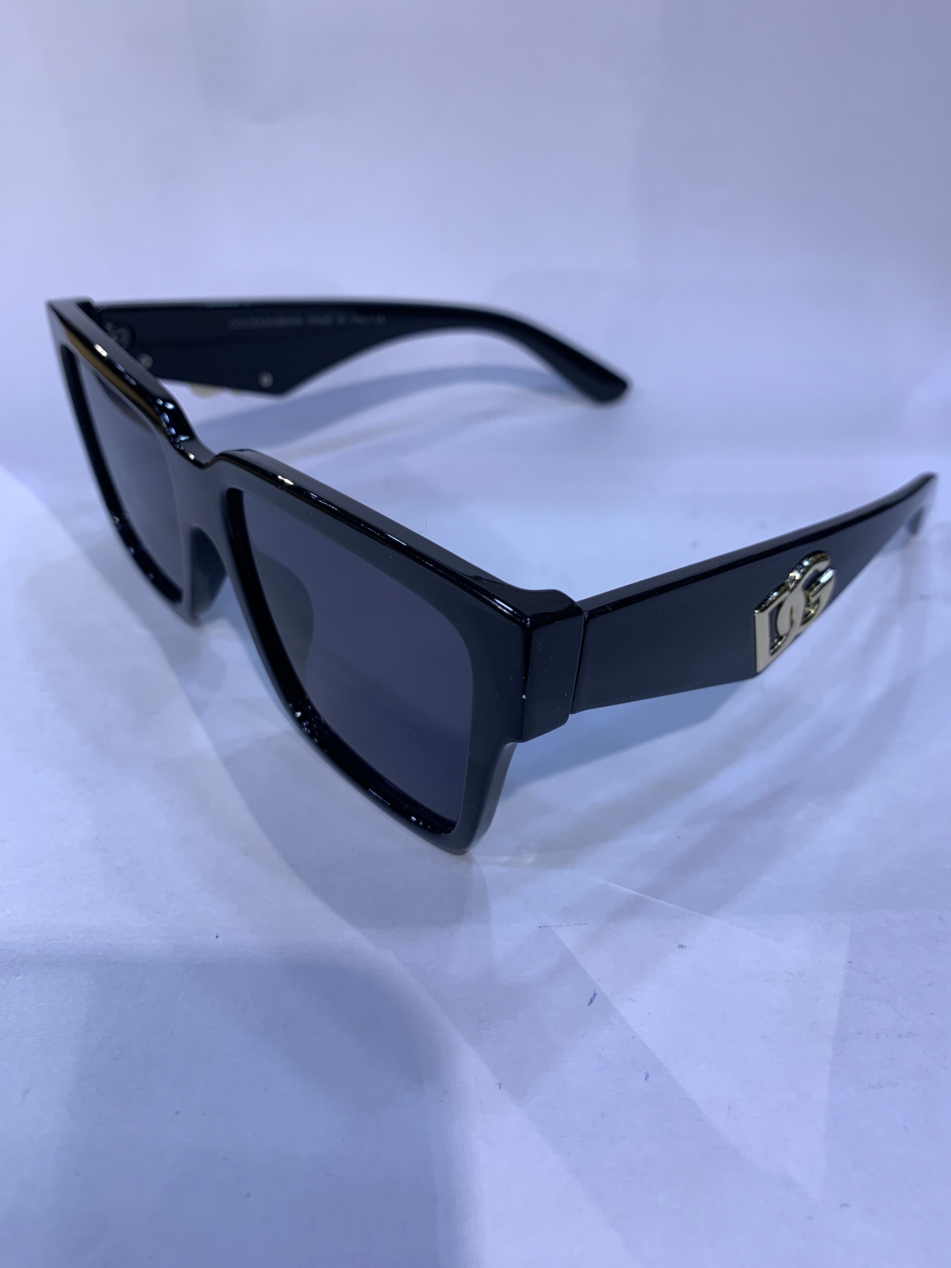LOD Black Frame Black Shade Unisex Sunglasss 6036 56 17 145