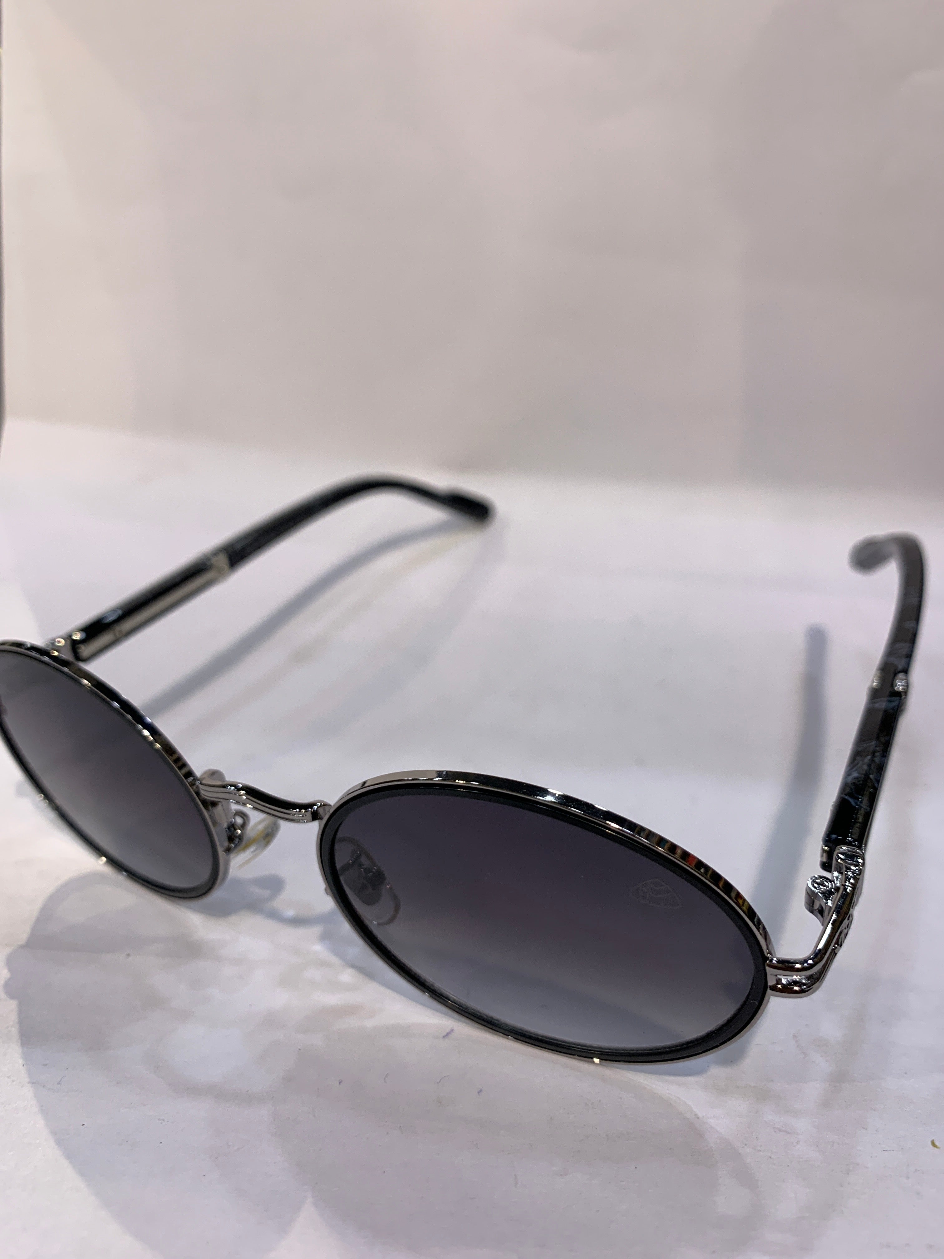 YAM Black Frame Black Shade Unisex Sunglasss 5G111 50 18 150