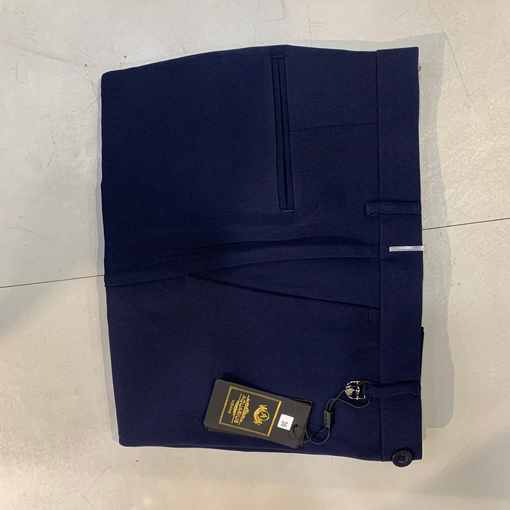 AQUARIUS Navy Blue Colour Bootcut Fit Premium Quality Imported Japanese Trouser 989770