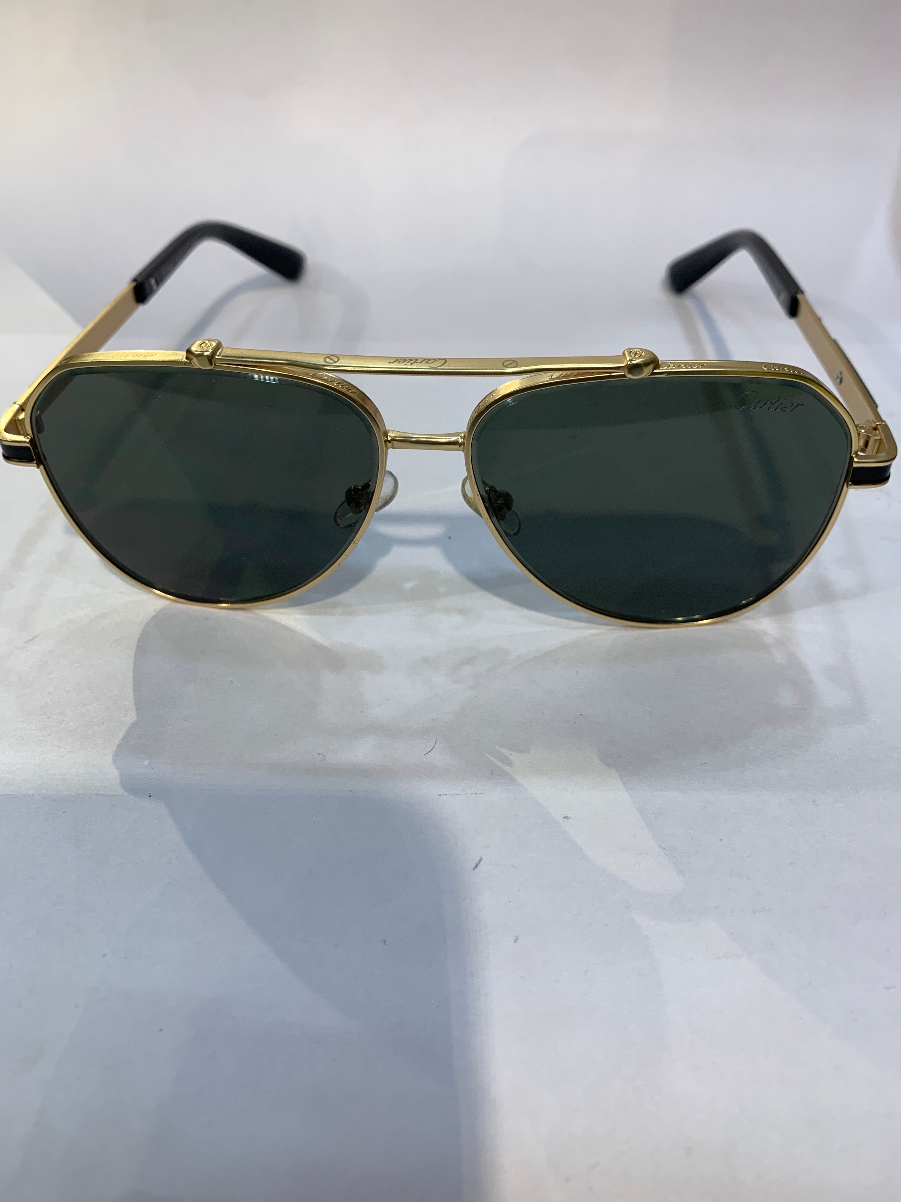 RAC Golden Black Frame Black Shade Unisex Sunglasss CF58473 60 14 145