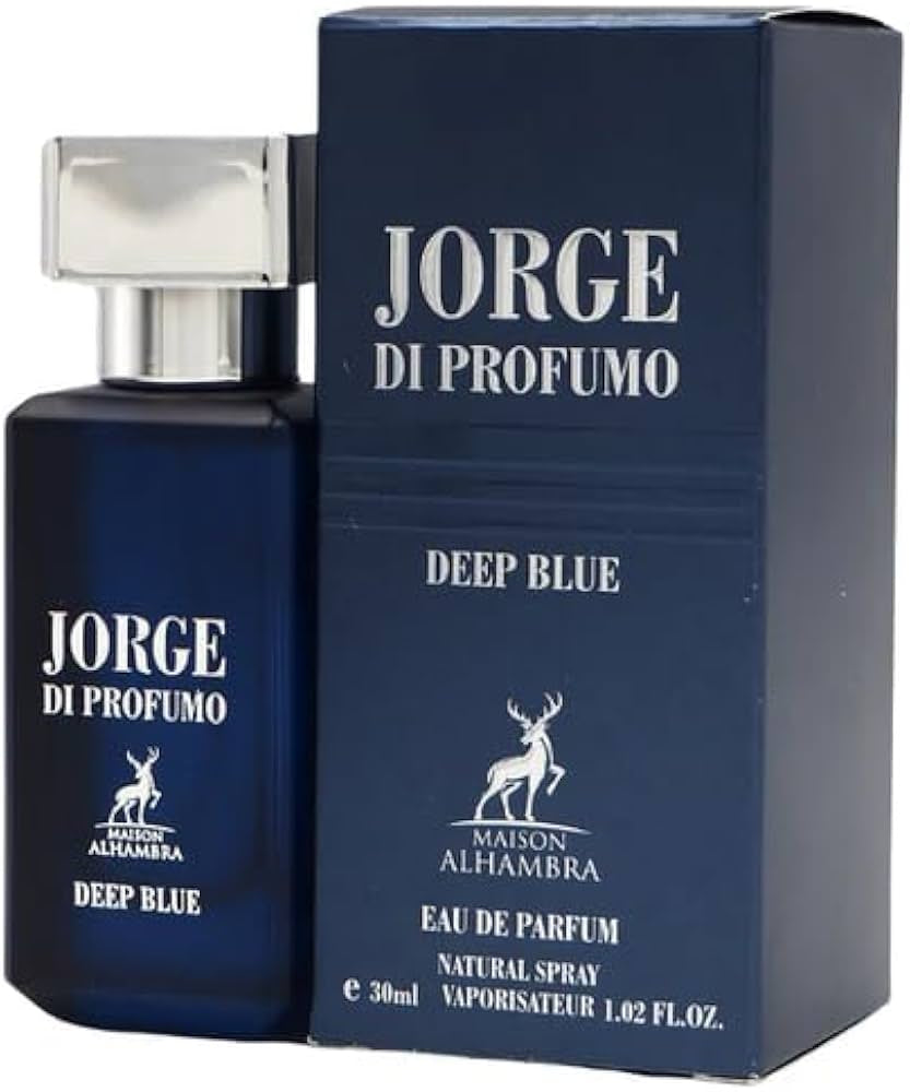 DEEP BLUE JORGE DI PROFUMO Maison Alhambra EDP Vaporisateur Natural Spray 100 ML