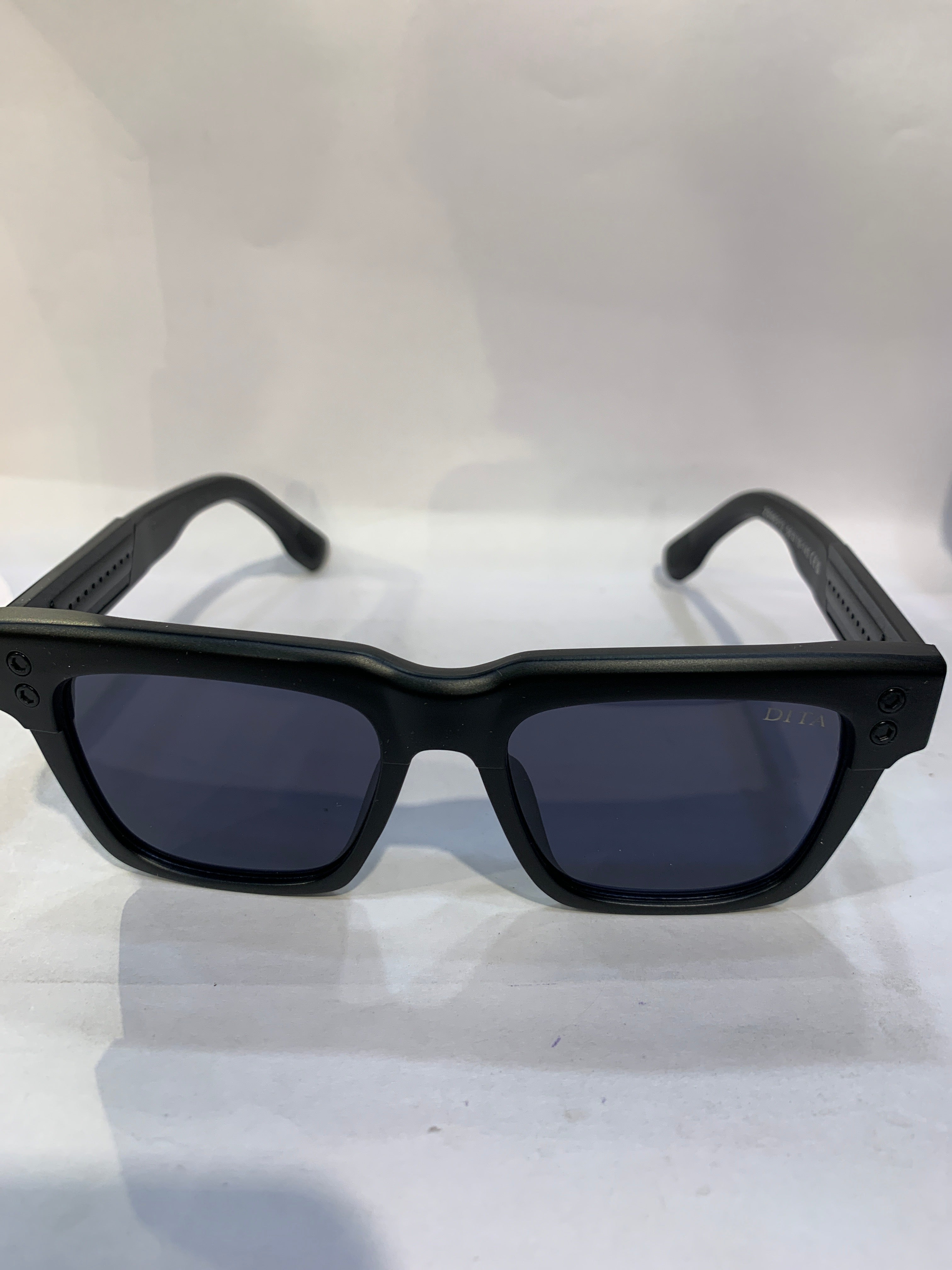 TID Black Frame Black Shade Unisex Sunglasss ZS98312 56 18 145 CE
