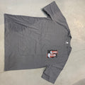 FASHION Grey Colour Shoe Print With Back Print Imported Oversized Unisex TShirt 9076