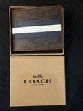 Aoc Dark Brown Colour Genuine Leather Wallet  988610