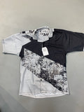 LDA Grey Black Colour Multi Printed Half Sleeve Men’s Shirt 989640