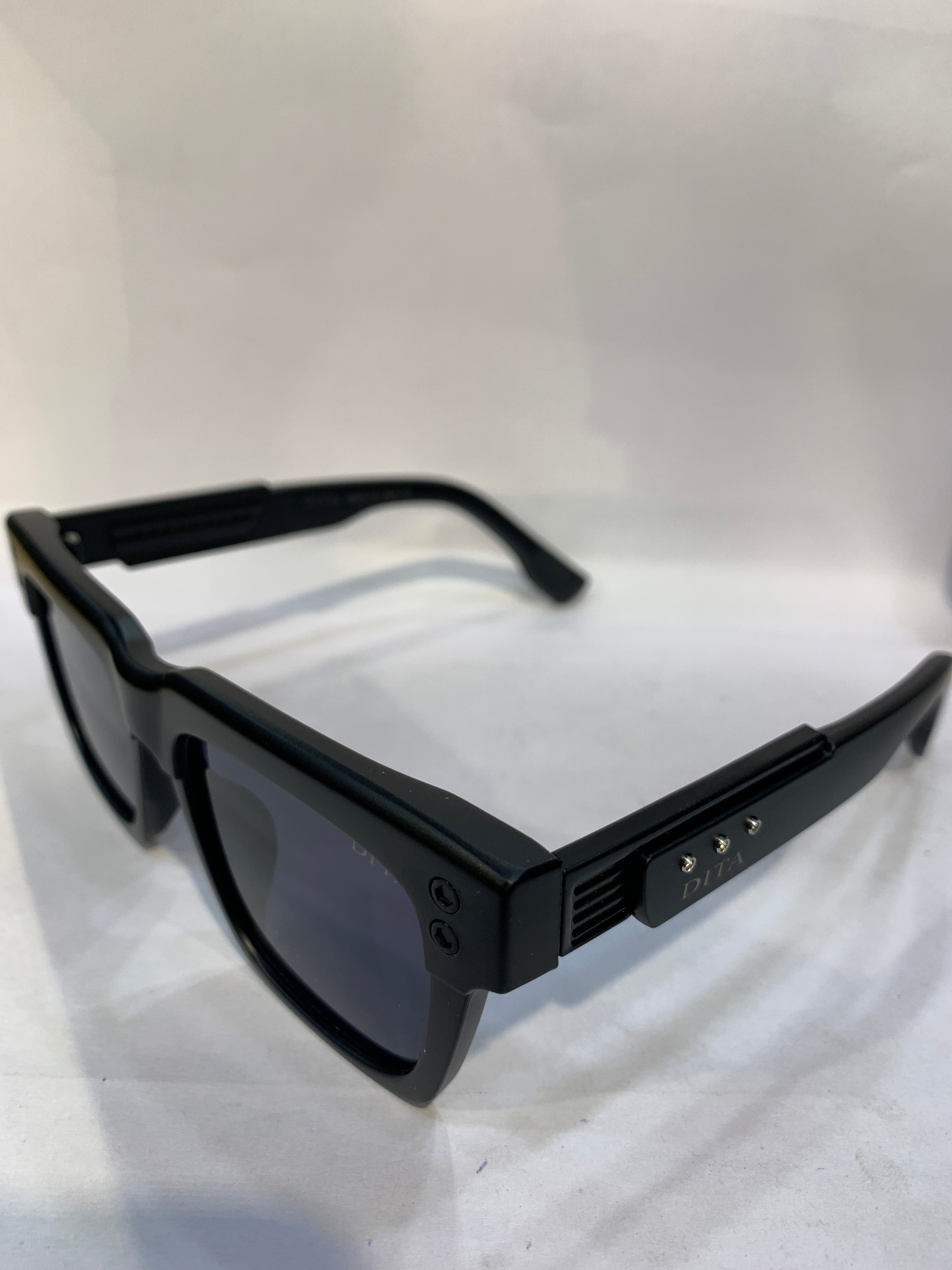 TID Black Frame Black Shade Unisex Sunglasss ZS98312 56 18 145 CE