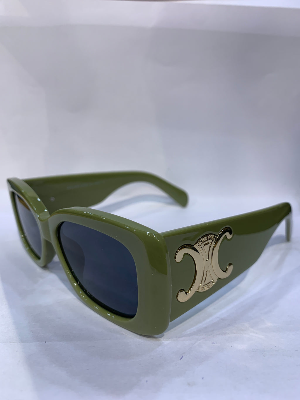 LEC Green  Frame Black Shade Unisex Sunglasss 7802 53 18 140