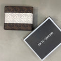 CIM MIC Brown White Colour Genuine Leather Men’s Wallet 989728