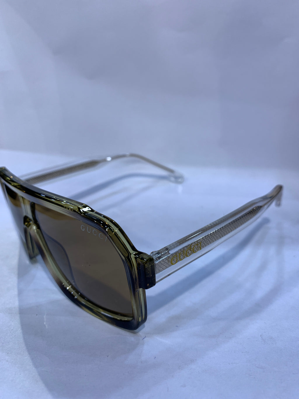 CUG Brown Transparent Frame Brown Shade Unisex Sunglasss TR28015 58 17 150