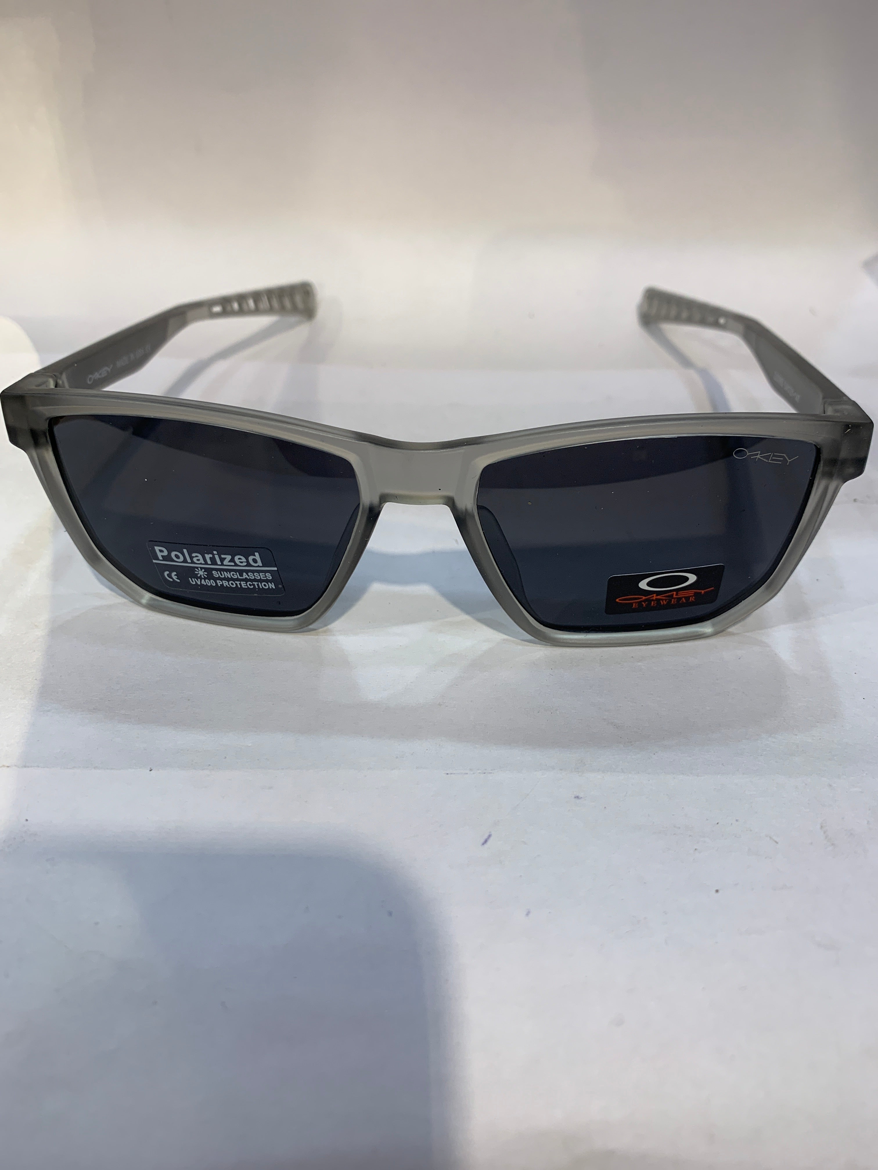 KAO Smoke Grey Frame Black Shade Unisex Sunglasss ZJ3382 54 21 147