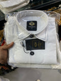 AQUARIUS White Colour Two Pocket Shirt With Lower Premium Quality Men’s Coord Set 807639