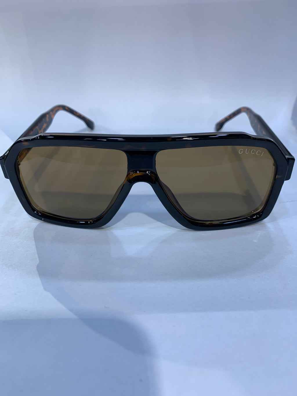 CUG Leopard Frame Brown Shade Unisex Sunglasss TR28015 58 17 150 CE