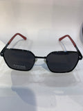 CUG Black Red Frame Black Shade Unisex Sunglasss CF58439 54 16 145