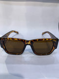 ARP Leopard Frame Brown Shade Unisex Sunglasss 6092 53 21 145