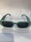 ARP Teal Frame black Shade Unisex Sunglasss 1009 52 18 143