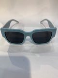 LOD Skyblue white Frame Black Shade Unisex Sunglasss DG6184 52 19 140 C6