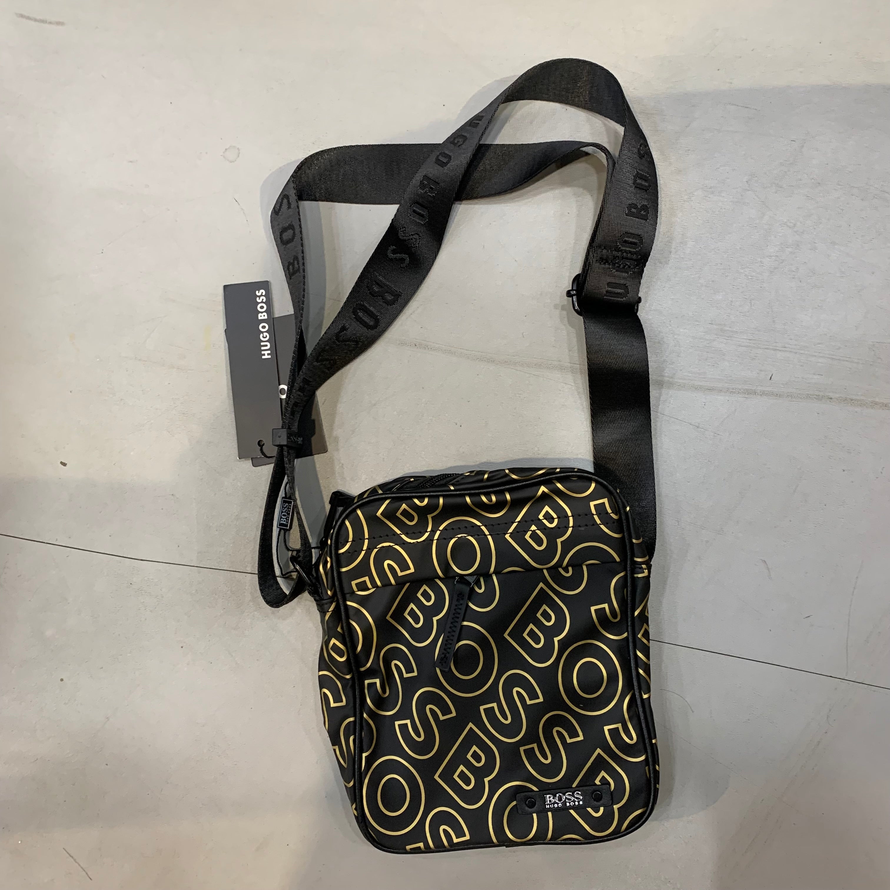Sob Black Red Heavy premium Quality Unisex Side Sling Bag HB0824-2#