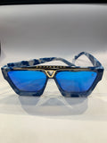 UOL Blue Frame Blue  Shade Unisex Sunglasss 21062 52 21 138