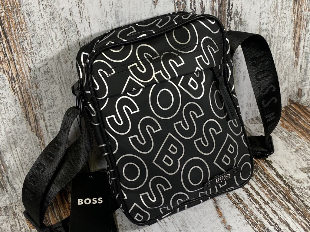 Sob Black Red Heavy premium Quality Unisex Side Sling Bag HB0824-2#