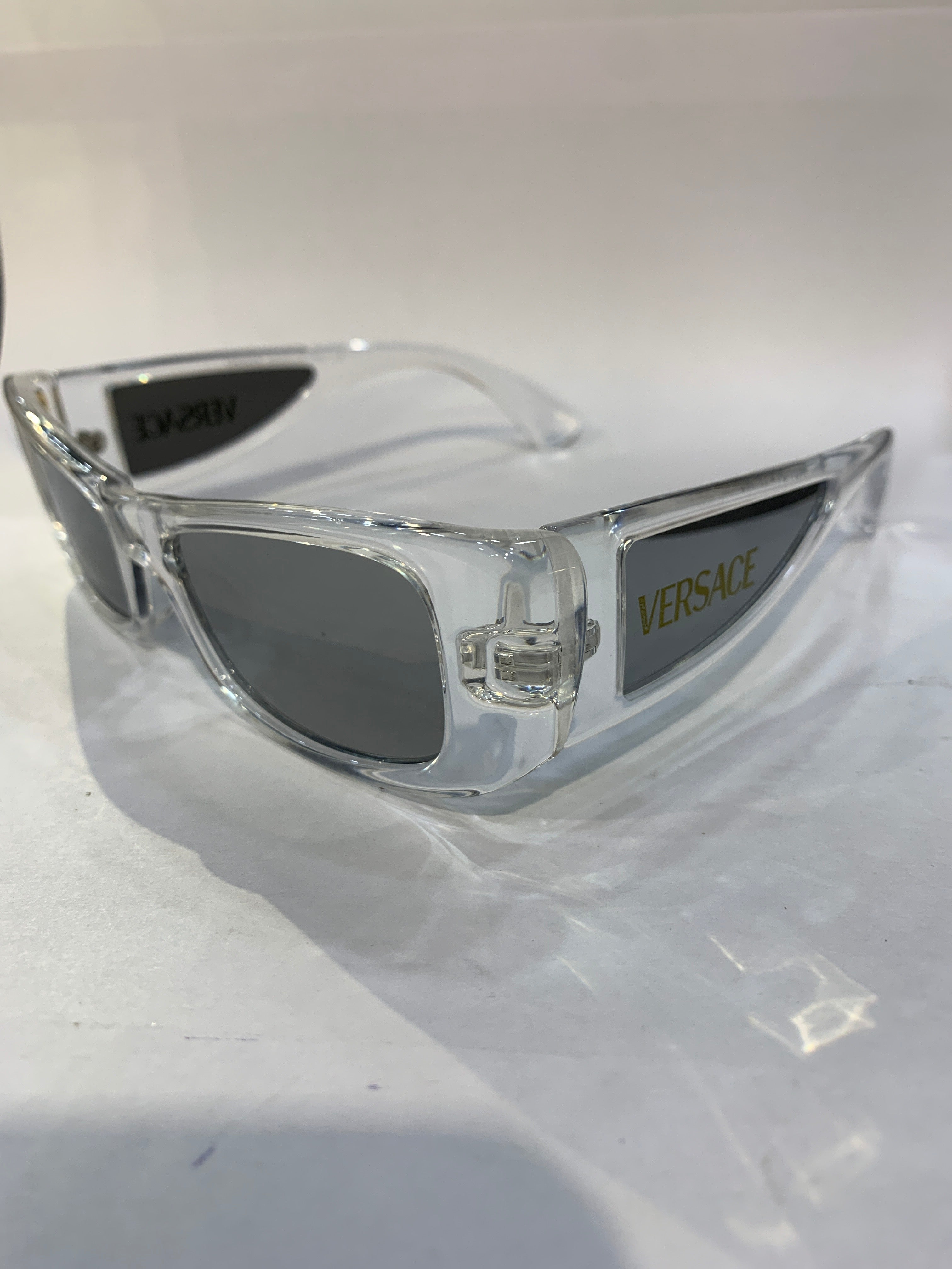 REV Transparent Frame Black  Shade Unisex Sunglasss 4481 54 17 140