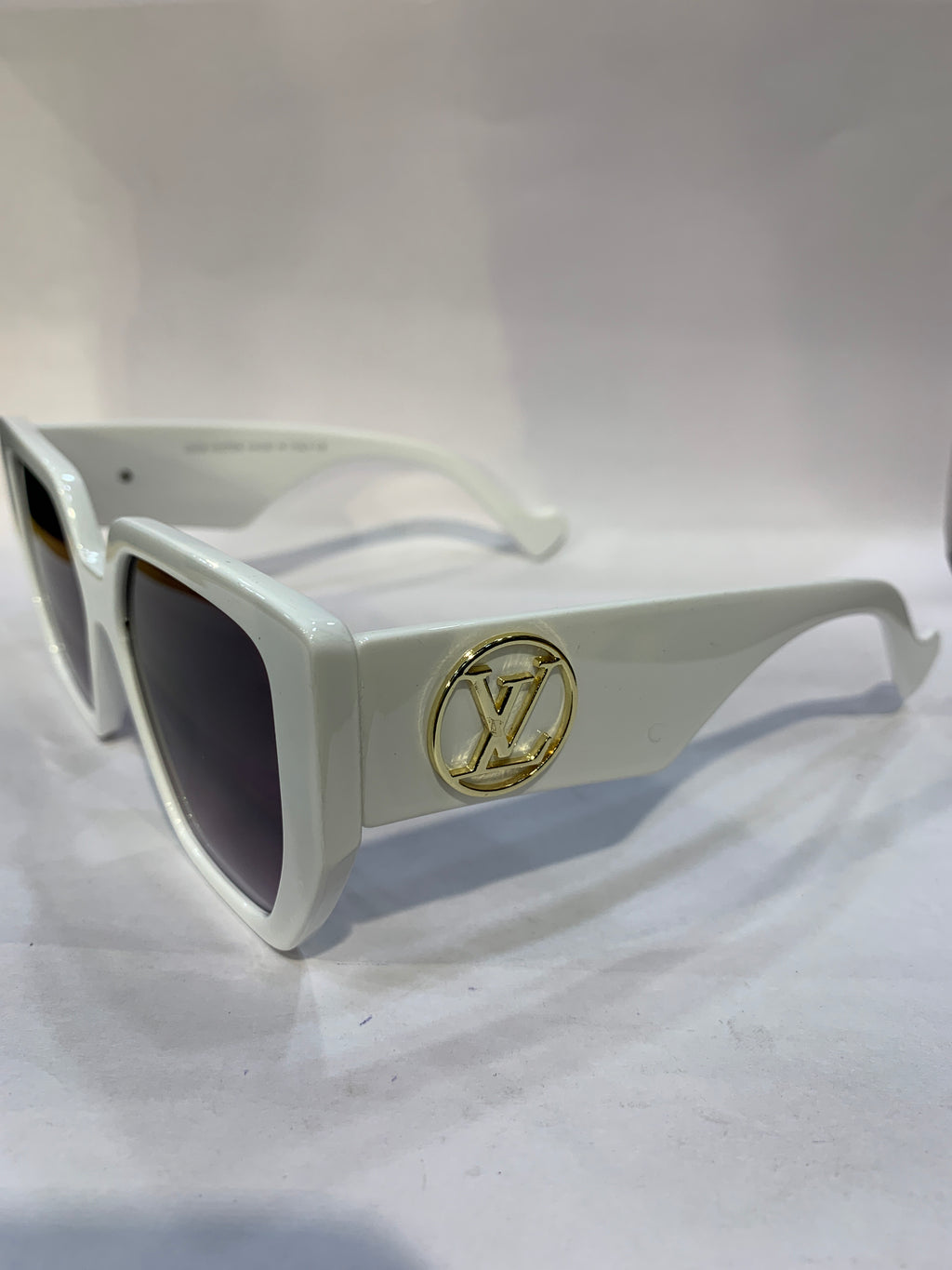 UOL White Frame purple Shade Unisex Sunglasss 6041 55 19 145
