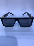 RAM Black Frame Black Shade Unisex Sunglasss SUN 001
