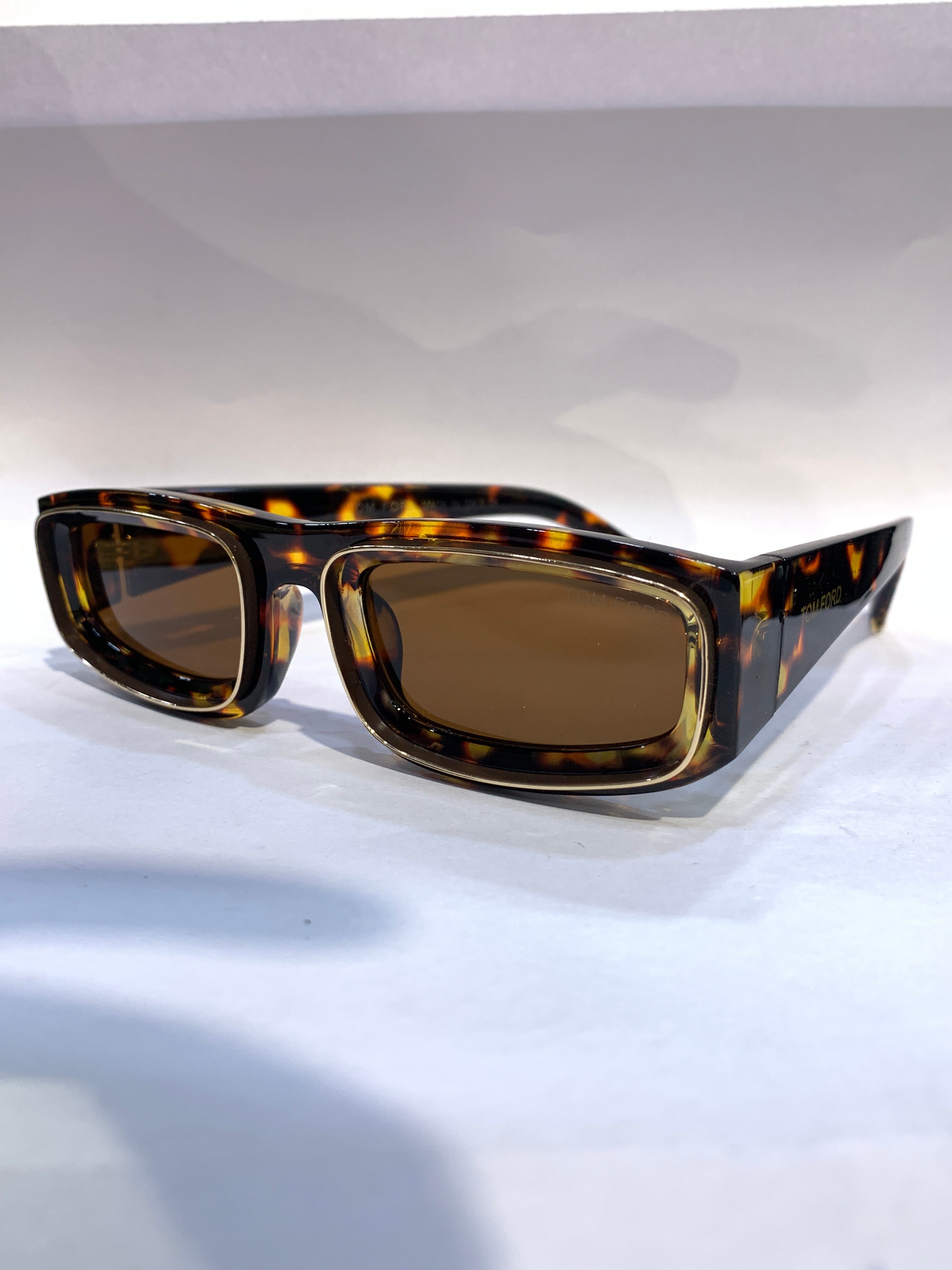 MOT Leopard Frame Brown Shade Unisex Sunglasss ZS98213 52 18 145