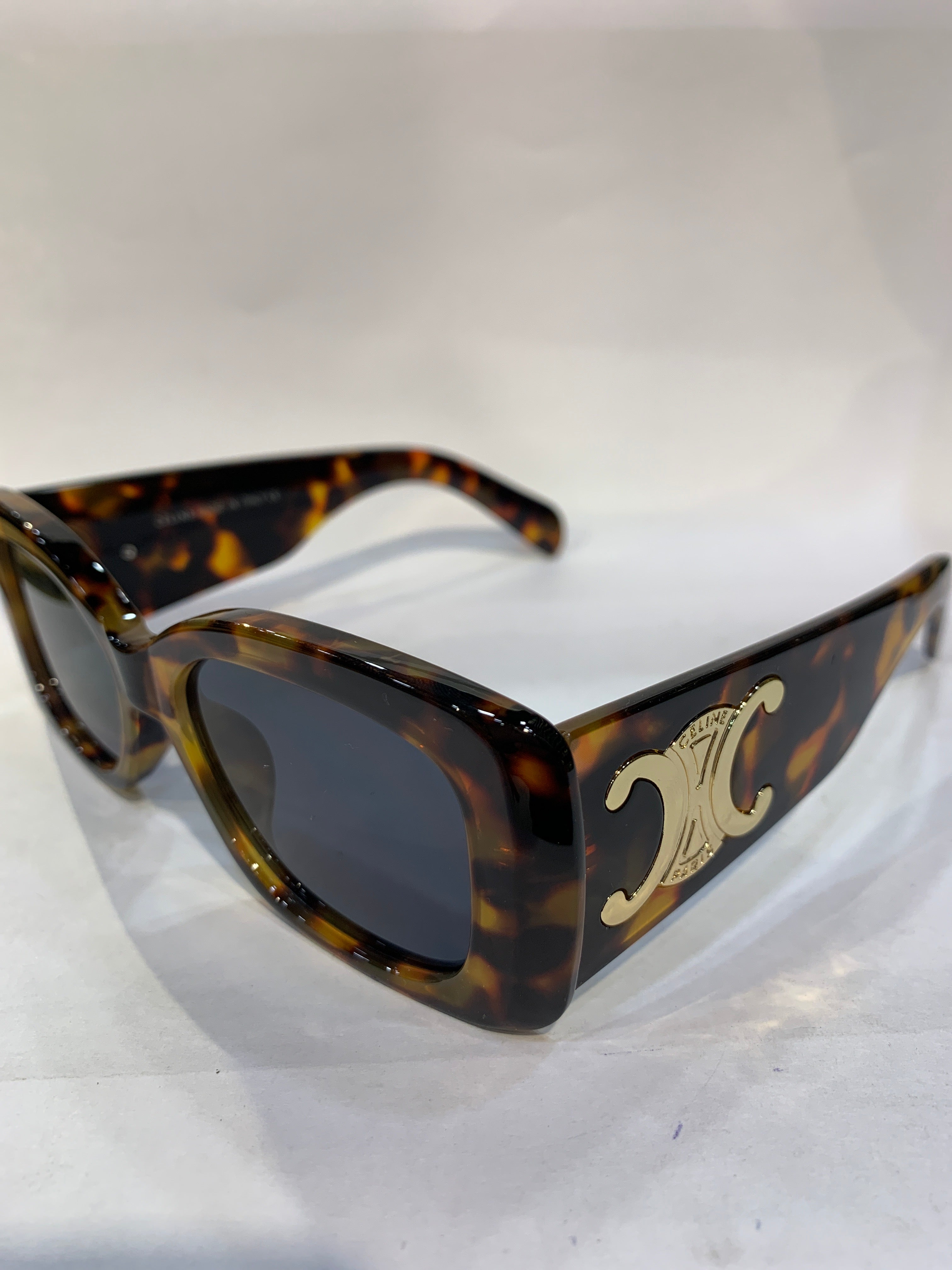 LEC Leopard Frame Black Shade Unisex Sunglasss 7802 53 18 140