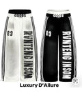 GOOD Grey Colour Black  Strip RVNTENG INOSM Print  Premium Quality Imported Baggy Fit Lower B3143