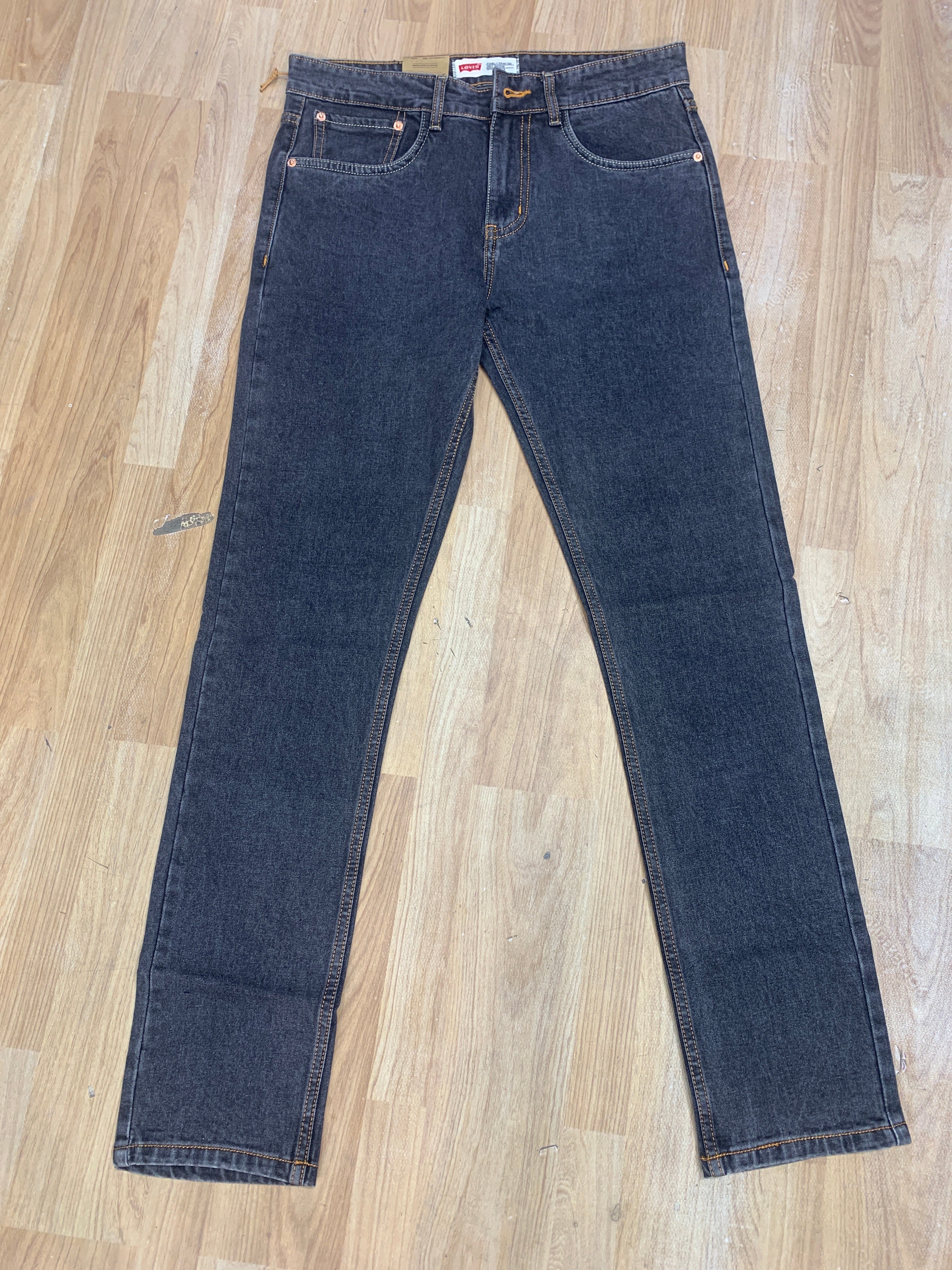 VEL Jeans Dark Grey Colour Regular Fit 8893