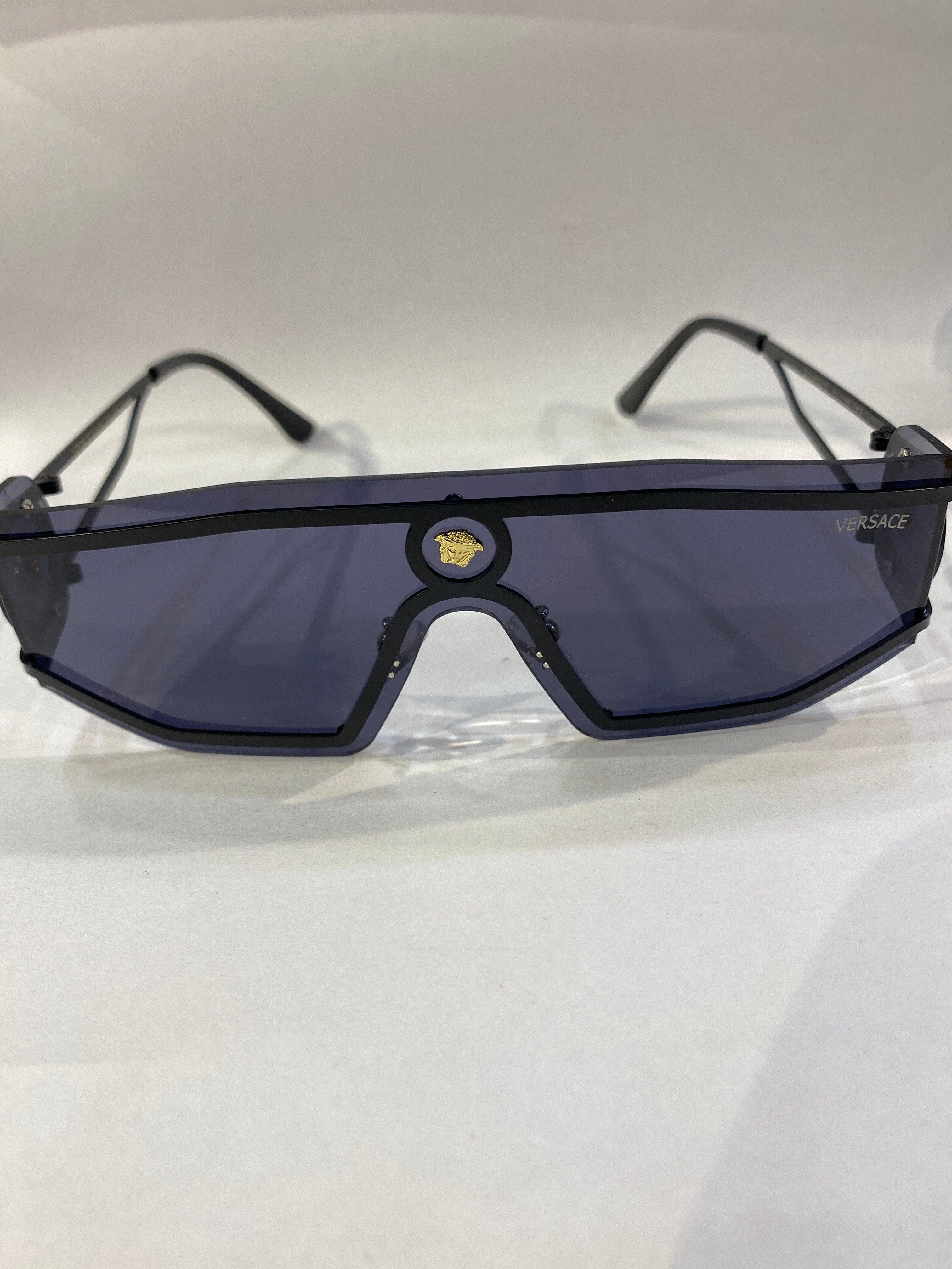 REV Black Frame Black Shade Unisex Sunglass LY-98427 52 16 142