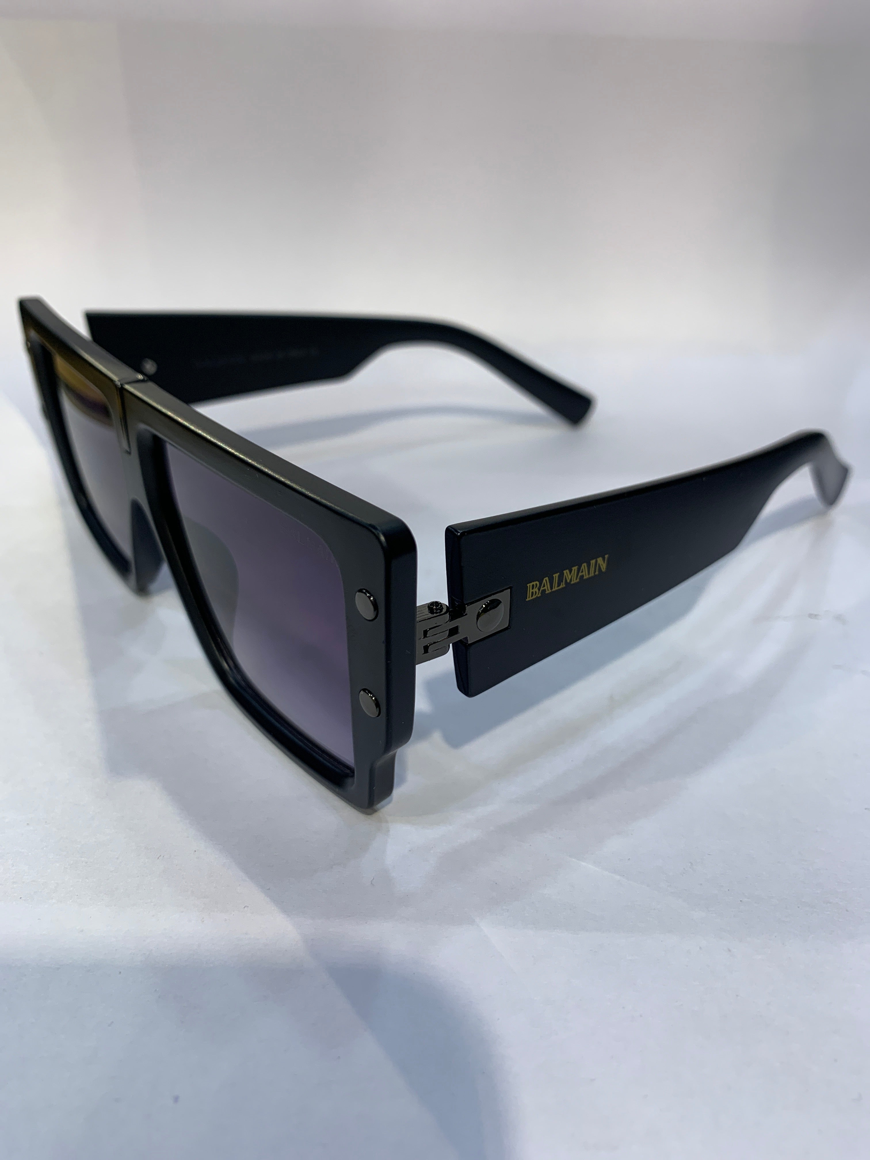 LAB Black Frame Violet Shade Unisex Sunglasss 6083 56 14 140 C2 CE