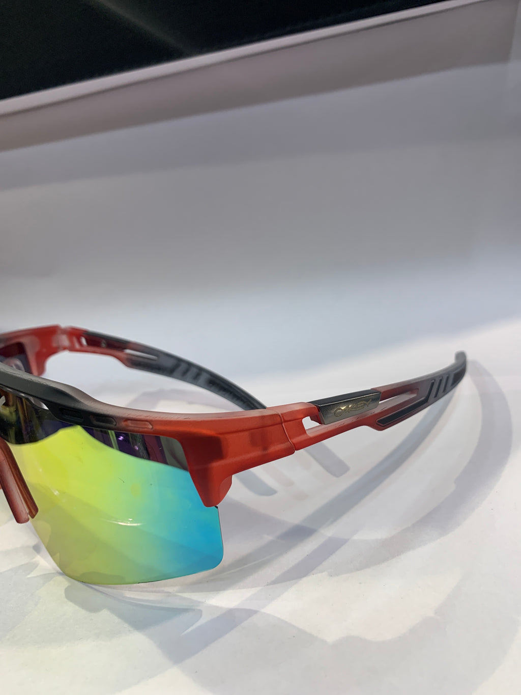 KAO Red smokey Grey Frame Mercury Shade Unisex Sunglasss Sun 001