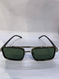 UOL Military Frame Green Shade Unisex Sunglasss ZS98335 50 18 145